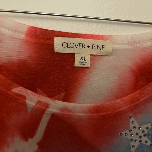 Women's patriotic top celebrate in style MEMORIAL DAY🇱🇷🇱🇷🇱🇷🇱🇷🇱🇷🇱🇷 - Picture 3 of 3